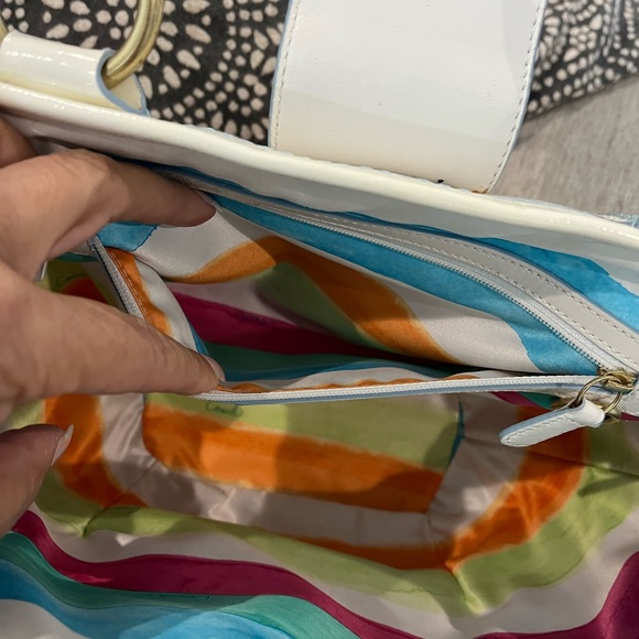 COACH Basket Weave Bag - Picture 6 of 9